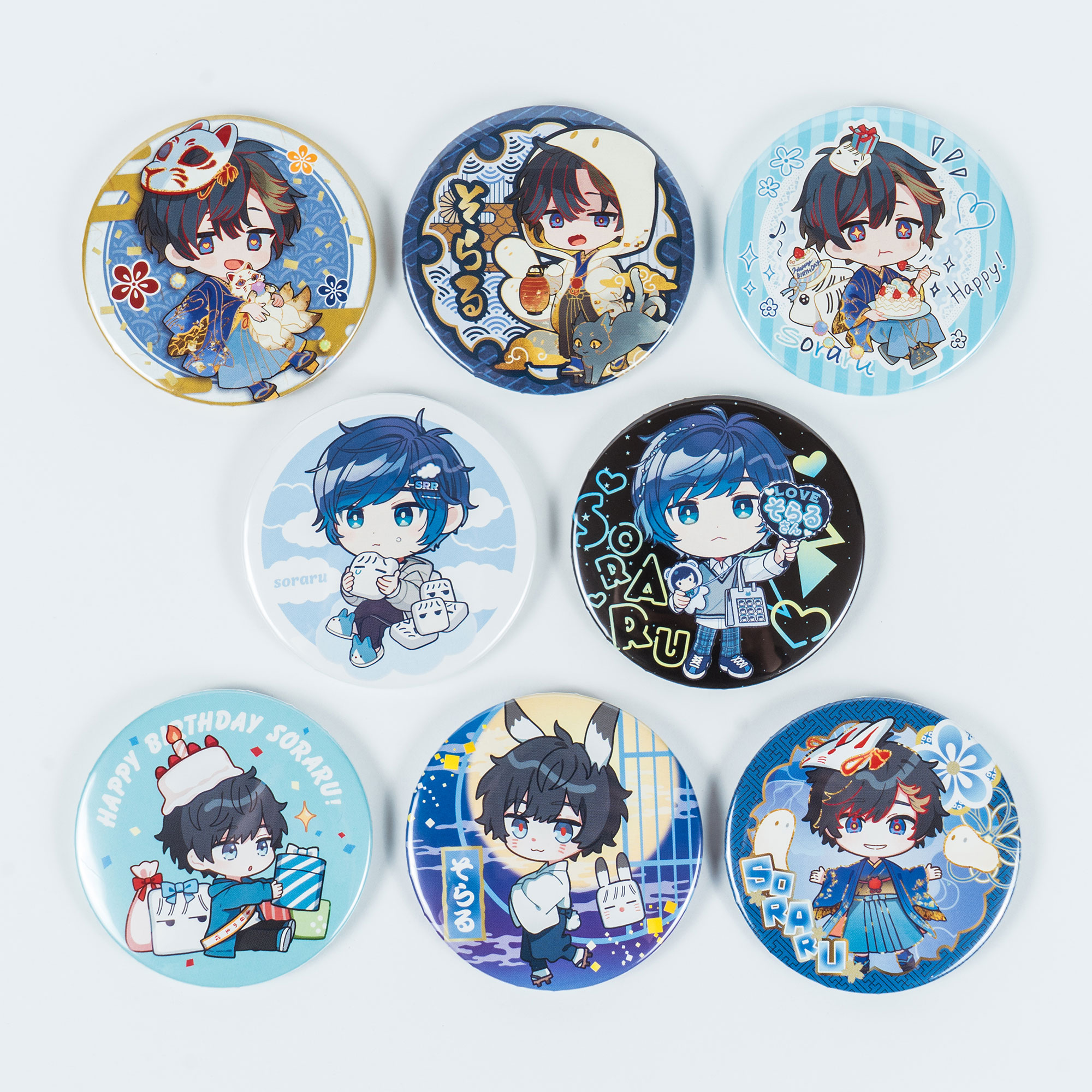 そらる 缶バッチ サイン そらまふうらさか 【公式通販】