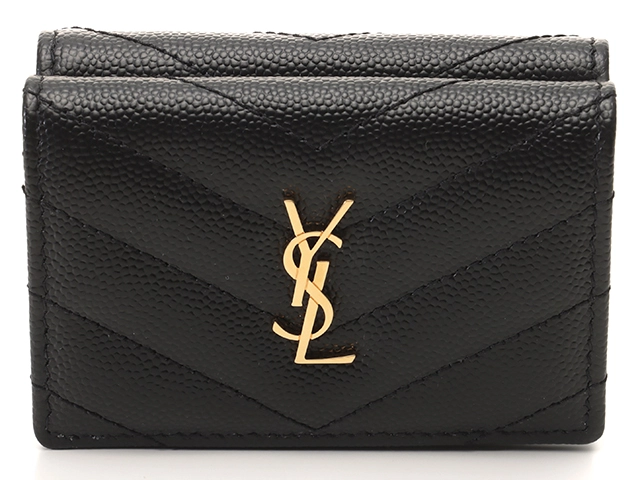 SAINT LAULENT サンローラン モノグラム オリガミ タイニーウォレット