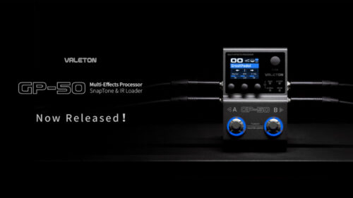 Mooer（ムーアー）から126エフェクト、ドラムマシン、80秒のルーパーを