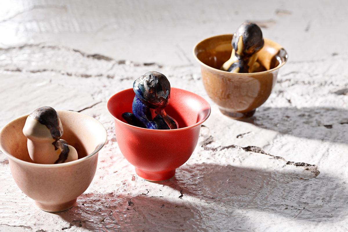 渋谷パルコ《青木良太 個展》 アートな酒器 うつわラインアップ