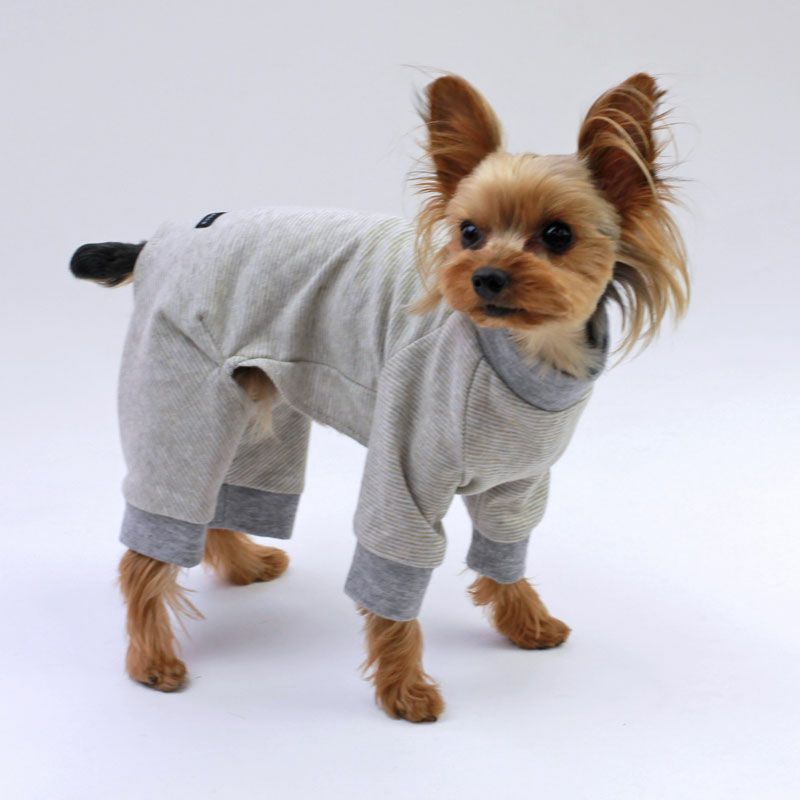 No.32 ハンドメイド犬服 ハイネックパーカーワンピース