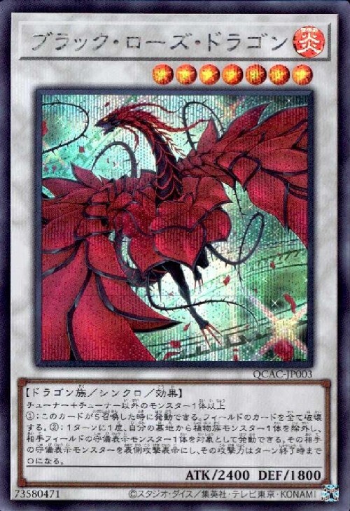 PSA10 ブラックローズドラゴン 絵違い ブラック・ローズ・ドラゴン