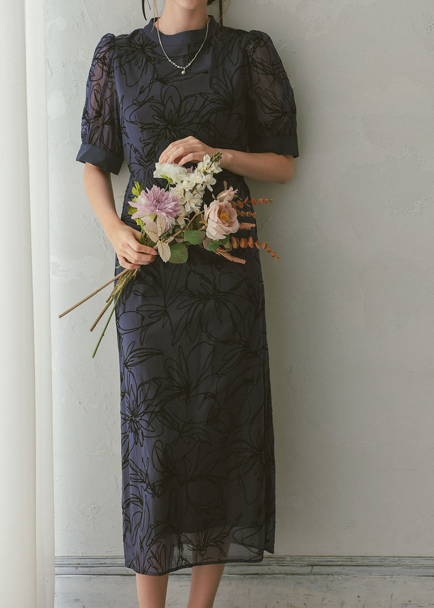 フロッキーデザインIラインドレス|DorryDoll