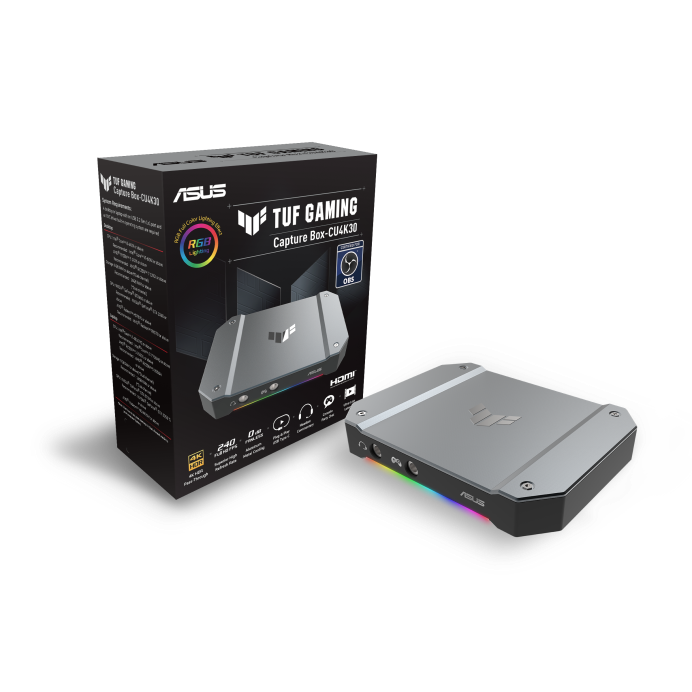 TUF GAMING CAPTURE BOX-CU4K30｜Streaming Kits｜ASUS USA