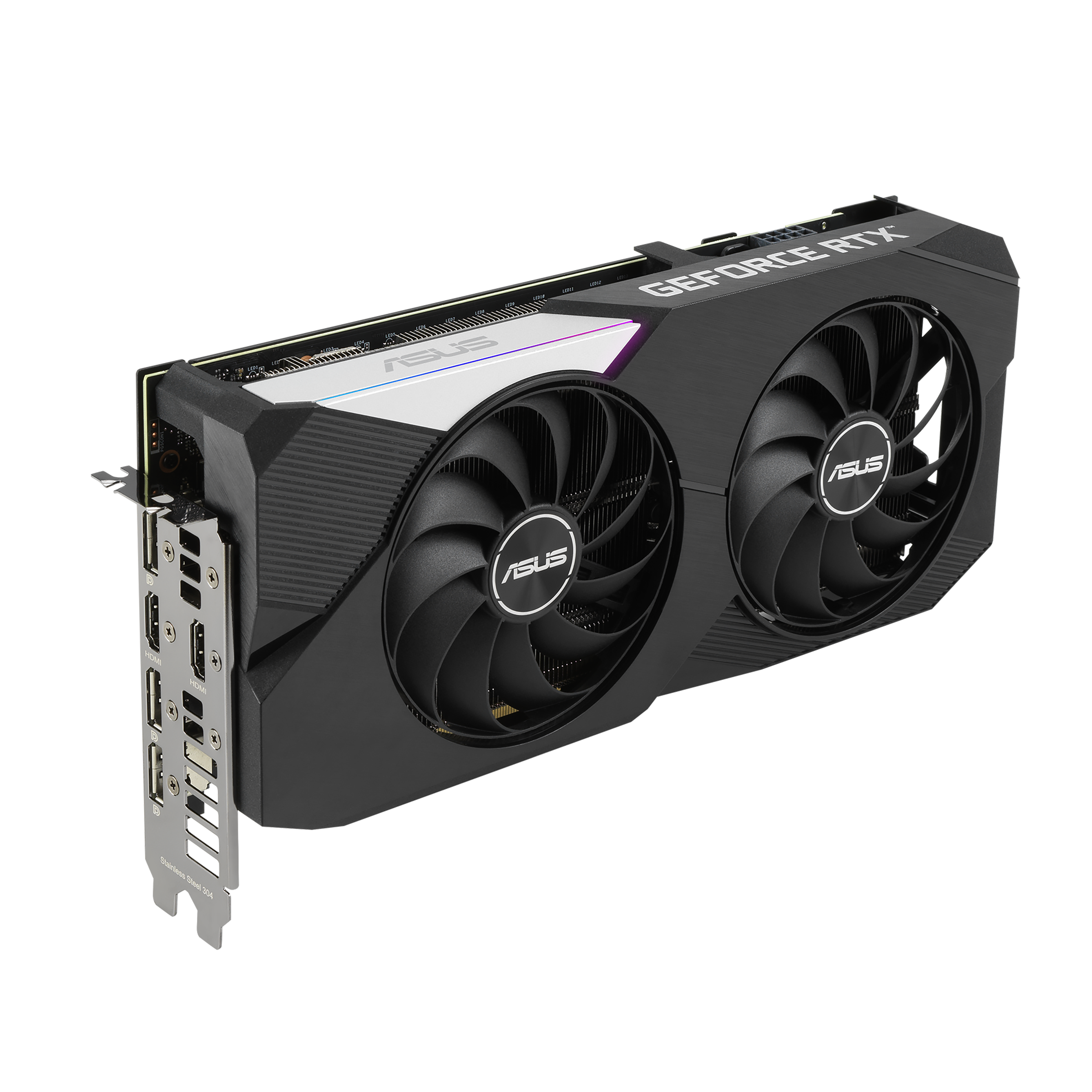 ASUS Dual GeForce RTX 3060 Ti OC Edition 8GB GDDR6 | Placa de Vídeo