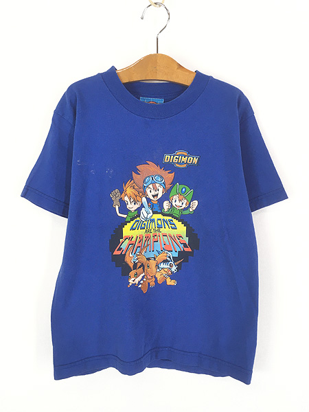 キッズ 古着 00s Digital Monster デジモン 八神太一 アグモン
