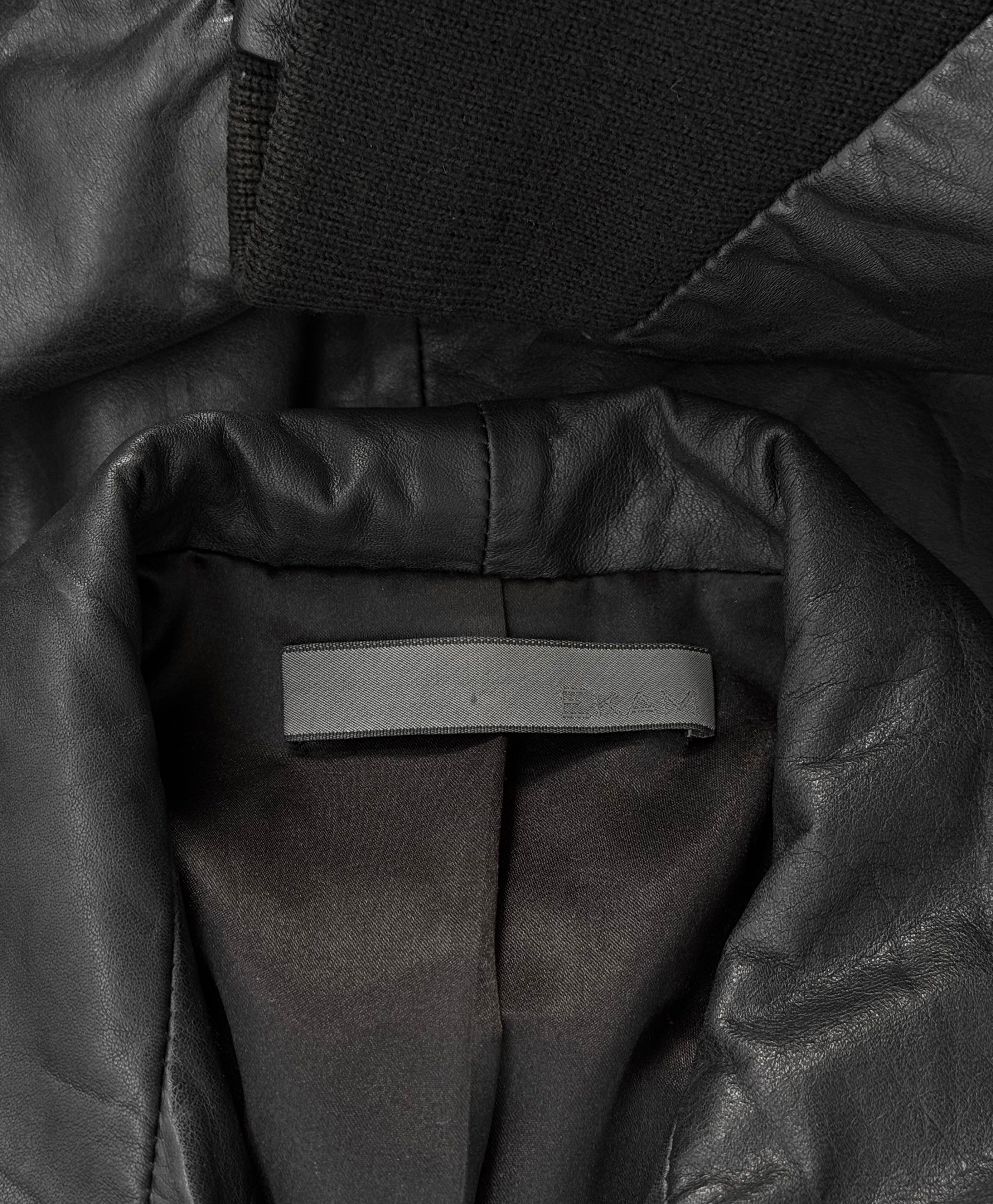 EKAM Early 00s Lambskin Leather Rider Jacket – DRIEW