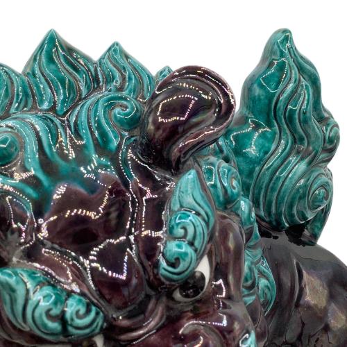 九谷焼 (クタニヤキ) 玉乗り獅子｜トレファクONLINE