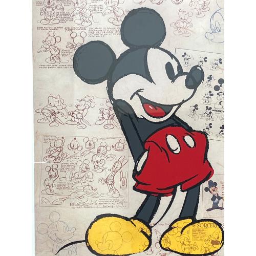 DISNEY (ディズニー) ミッキーマウス生誕70周年 アートフレーム