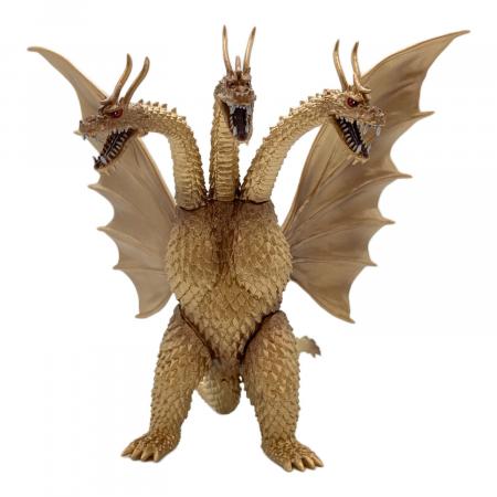 怪獣 キングギドラ フィギュア 当時物 ゴジラ 東宝 希少 金 SHF 真骨彫