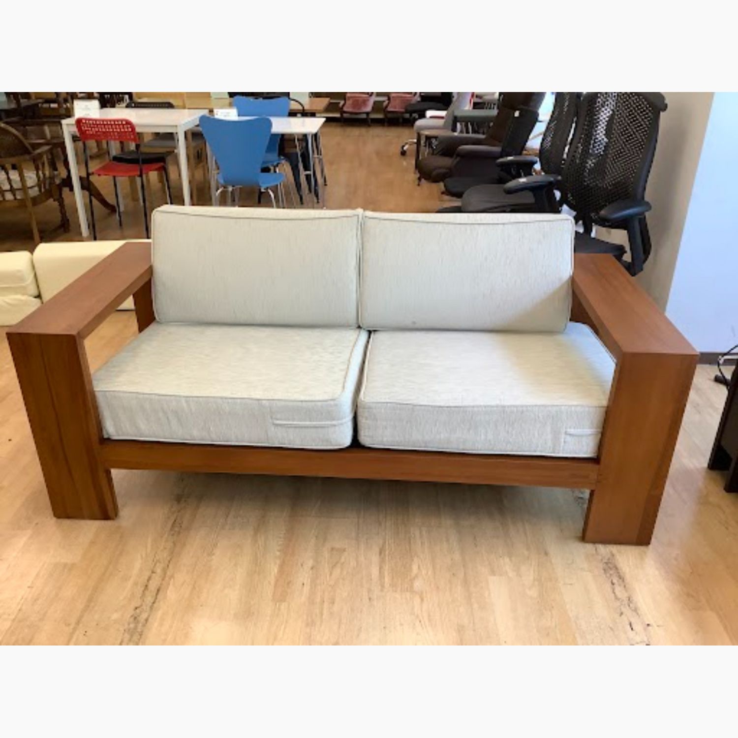 値下げスキャンティークソファ2人用 SCANTEAK (スキャンティーク) 2人