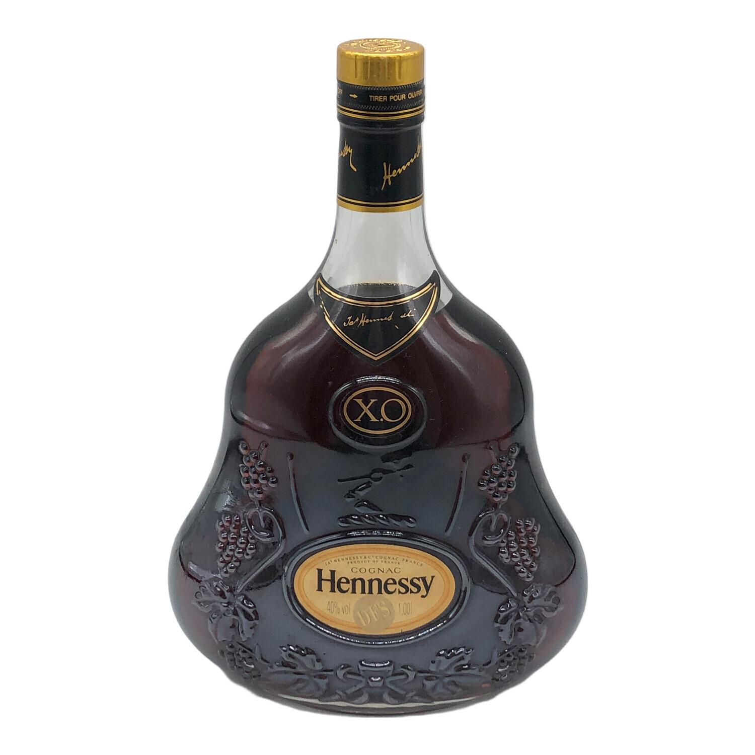 Hennessy ヘネシー X.O コニャック 金キャップ 未開封 ヘネシー