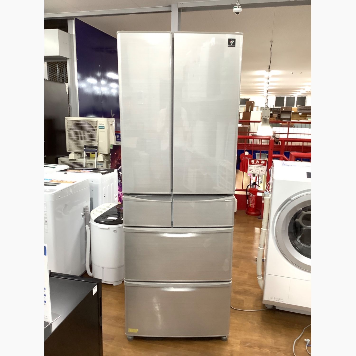 SHARP 455L 2018年製 観音開き 6ドア冷凍冷蔵庫