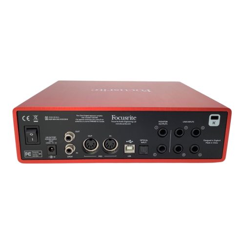 Focusrite (フォーカスライト) オーディオインターフェース Scarlett