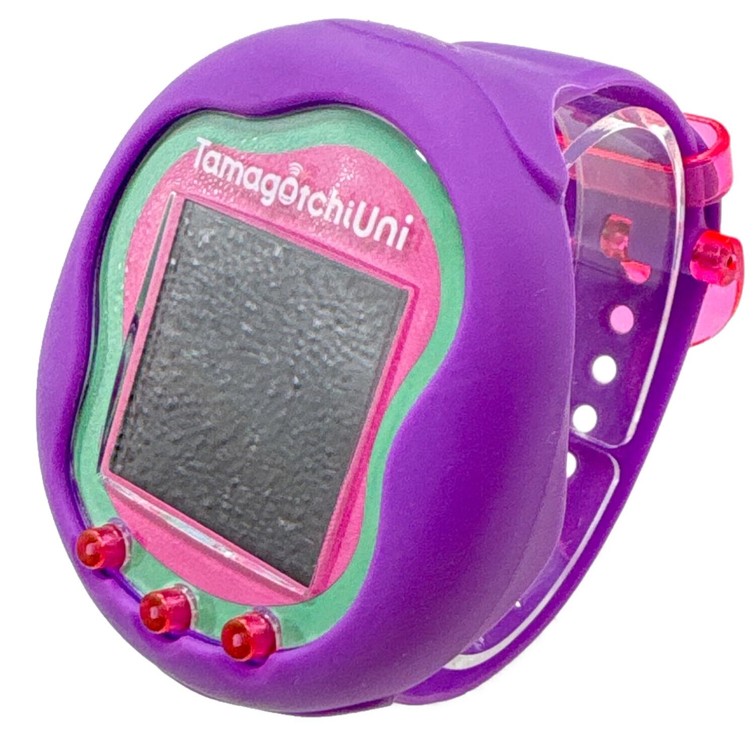 美品】たまごっちユニ パープル バンダイ Tamagotchi Uni [Purple