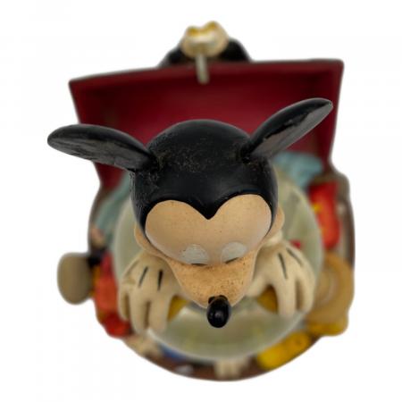 オルゴール ミッキーのゴルフ スノードーム オルゴール ミッキーの