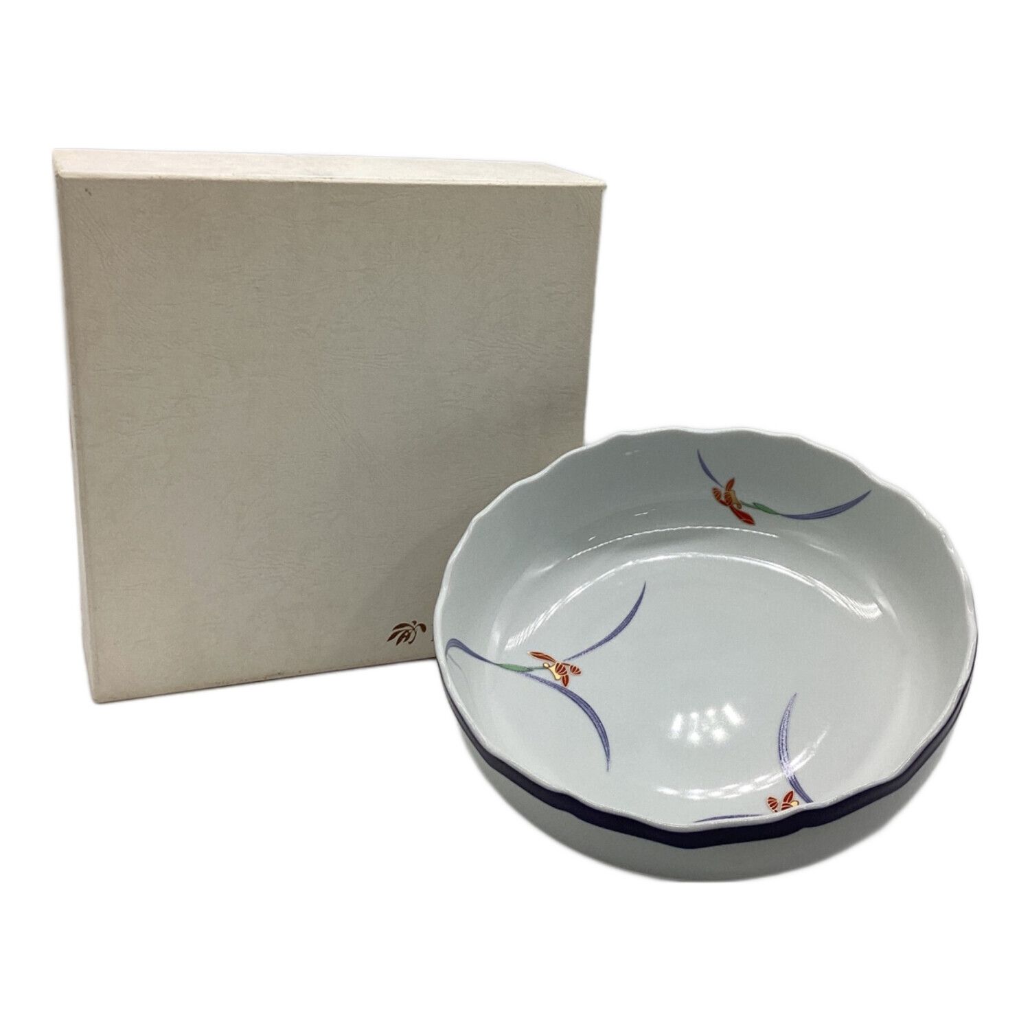 1766 香蘭社 かぶら 深大皿 24cm 未使用 1766 香蘭社 かぶら 深大皿