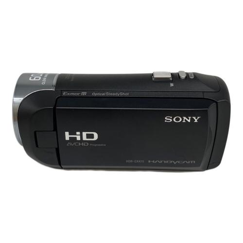 SONY (ソニー) ビデオカメラ HDR-CX470 光学式｜トレファクONLINE