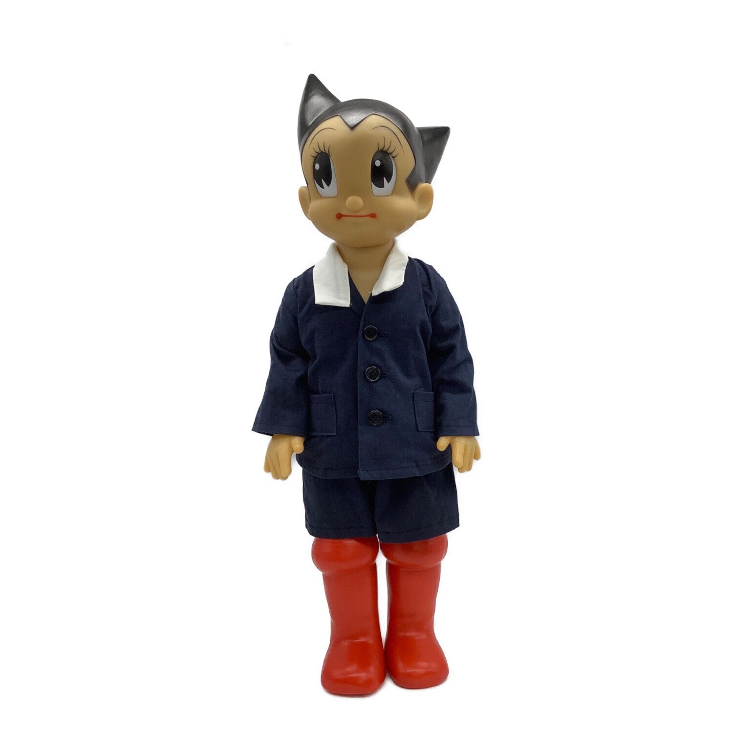 鉄腕アトム・ソフビ学生服45cm前後・箱付・貴重なビリケン商会の限定