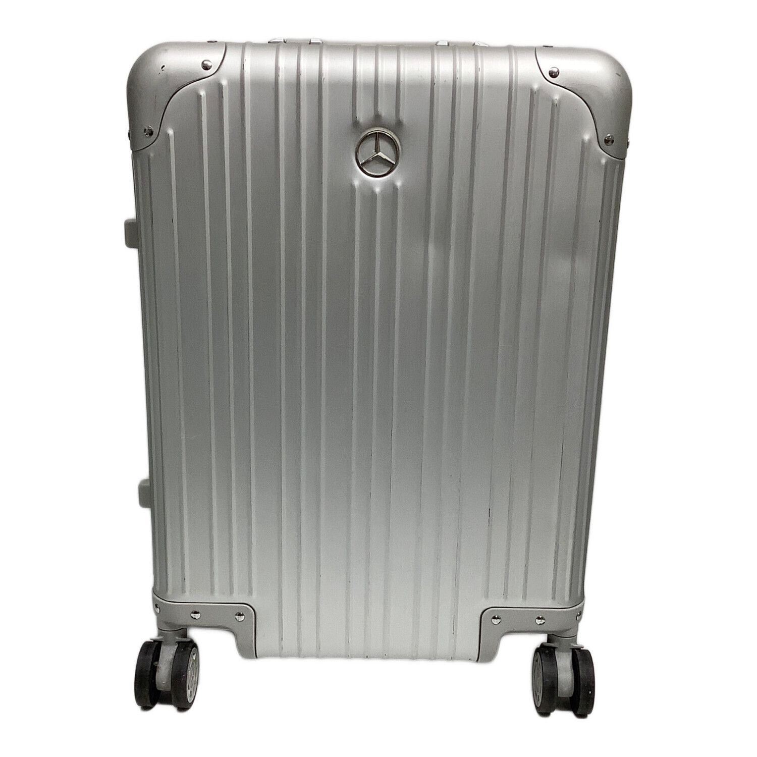 メルセデスベンツオリジナル アルミスーツケースシルバー32L4輪