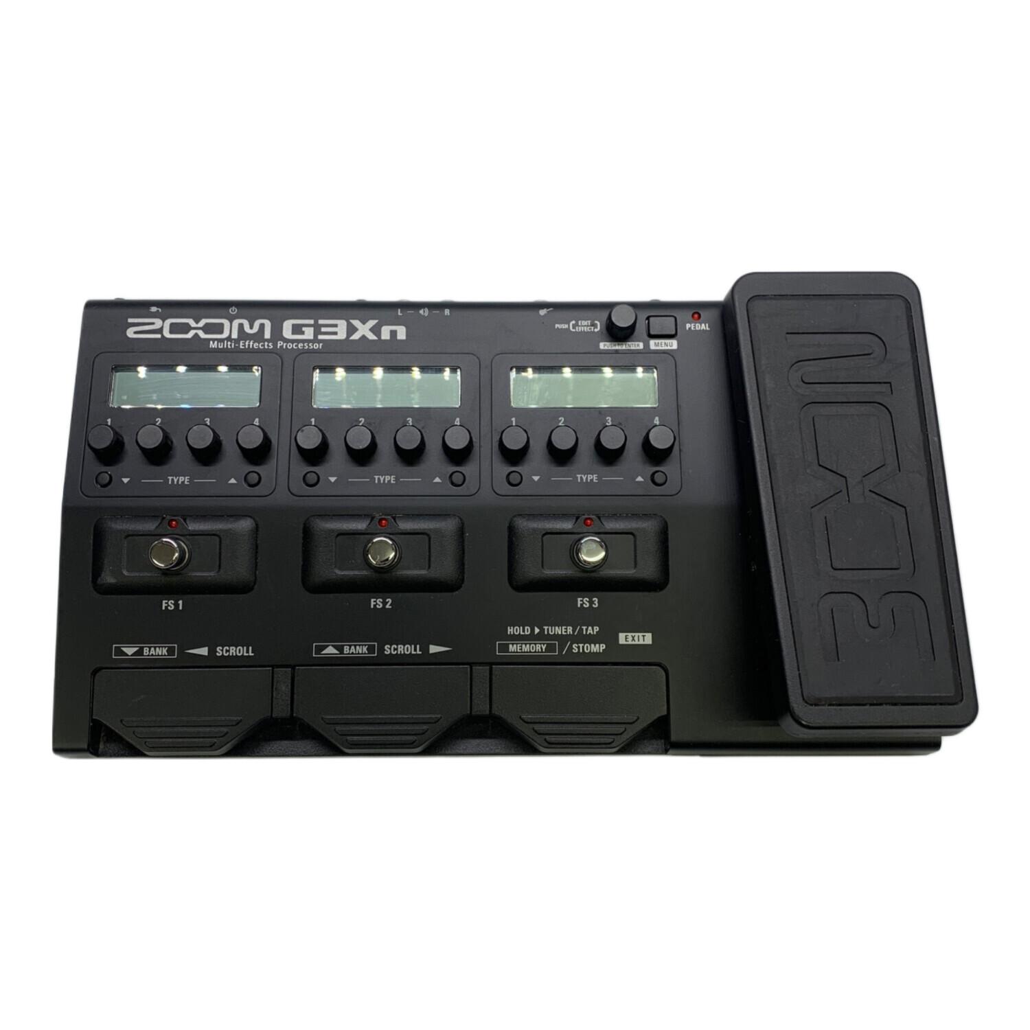 ZOOM G3Xn マルチエフェクター（fenderギターケーブル付き） ZOOM G3Xn