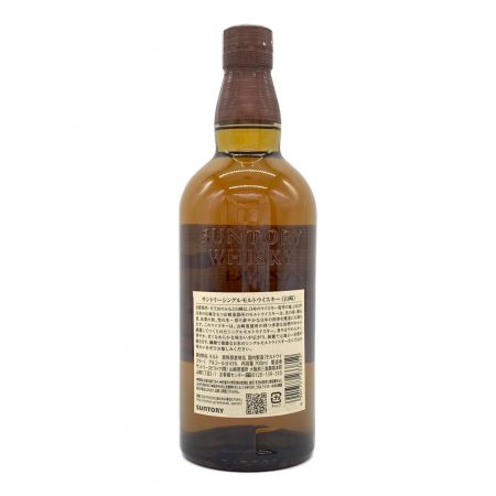 サントリー ウイスキー 山崎 1923 シングルモルト｜トレファクONLINE