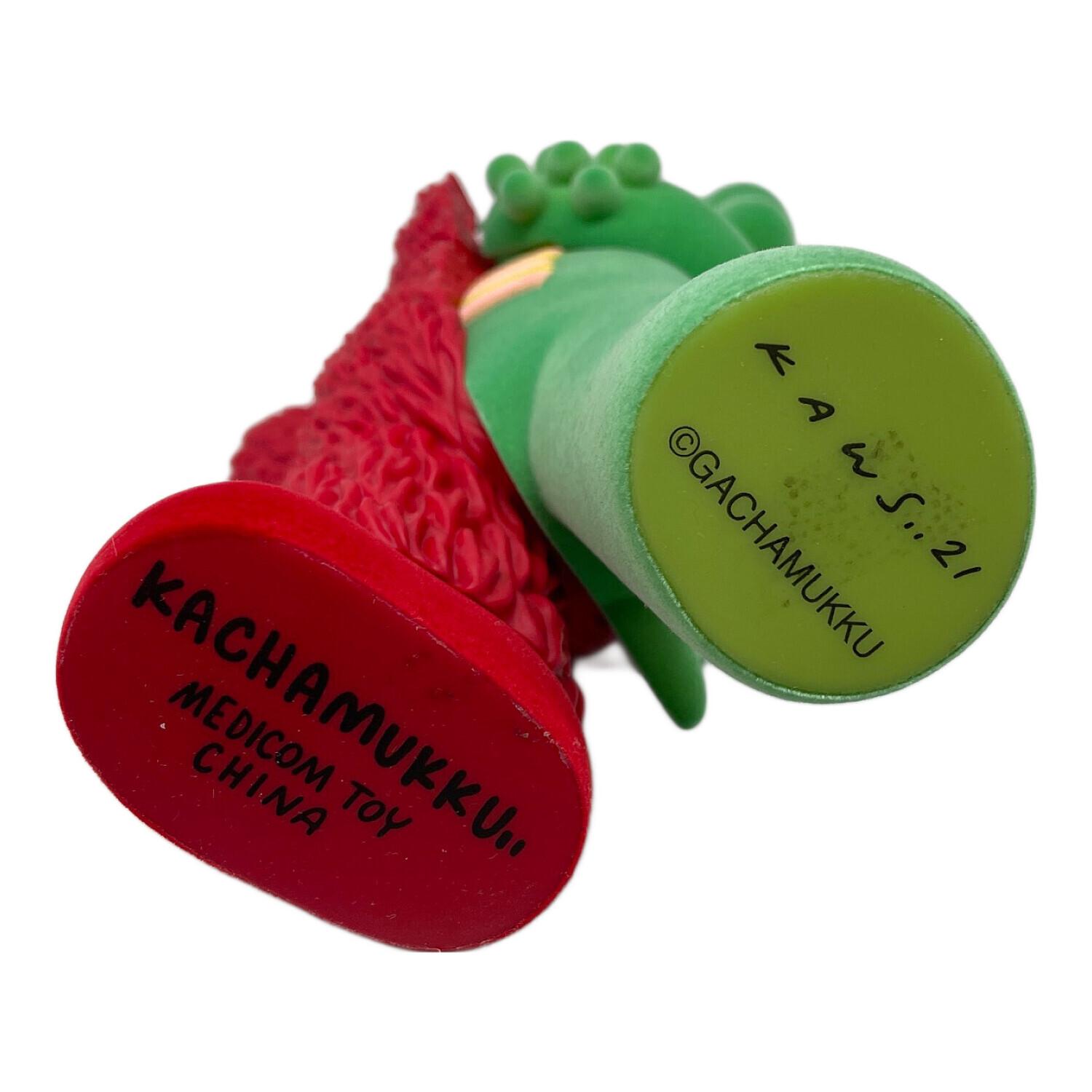 KAWS OriginalFake カウズ オリジナルフェイク クッション 緑 KAWS