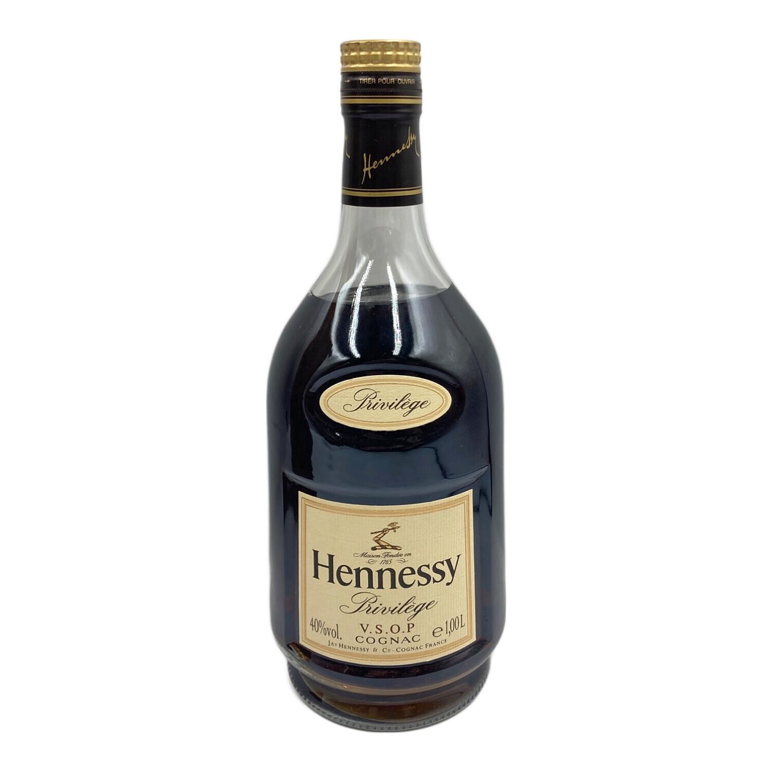 未開栓 ヘネシー Hennessy V.S.O.P 1000mlコニャック 未開栓 ヘネシー