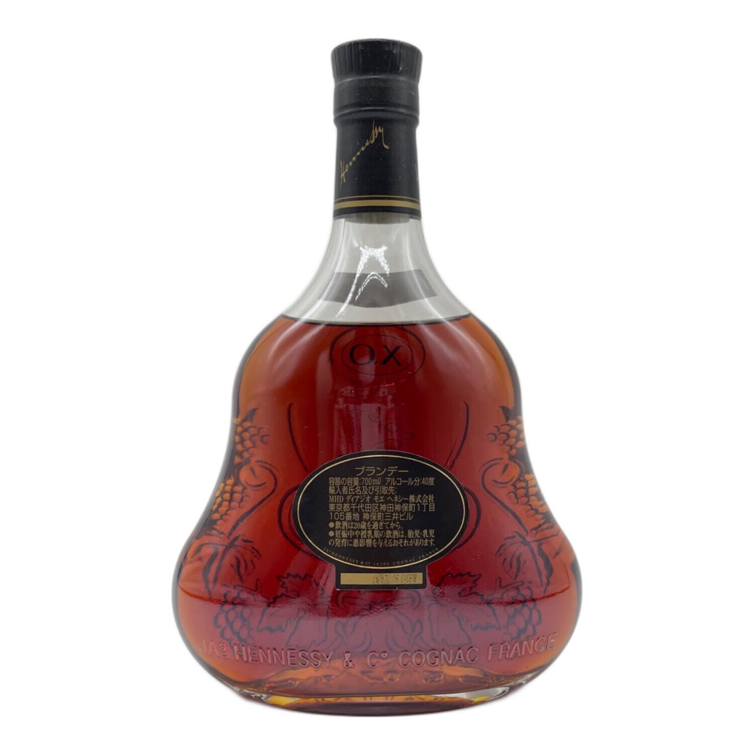 ヘネシー ヘネシー XO 黒キャップ Hennessy XO 700ml 未開栓 XO 黒