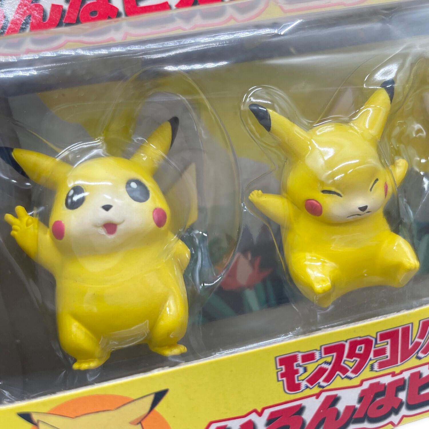 ピカチュウ モンコレ クリア 3体セット ピカチュウ モンコレ クリア 3