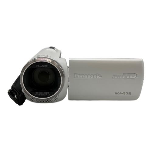 ジャンク Panasonic HC-V480MSビデオカメラ Panasonic HC-V480MS-W