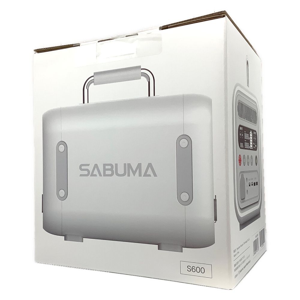 SABUMA ポータブル電源 S600 SB-S0600｜トレファクONLINE