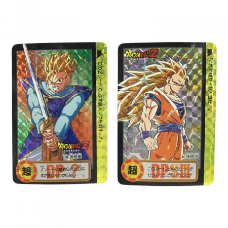 10億枚突破記念品 絵合わせカード 2枚セット DRAGON BALL Z
