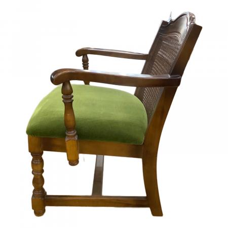 稀少】karimoku カリモク アームチェア コロニアル フリージアグリーン