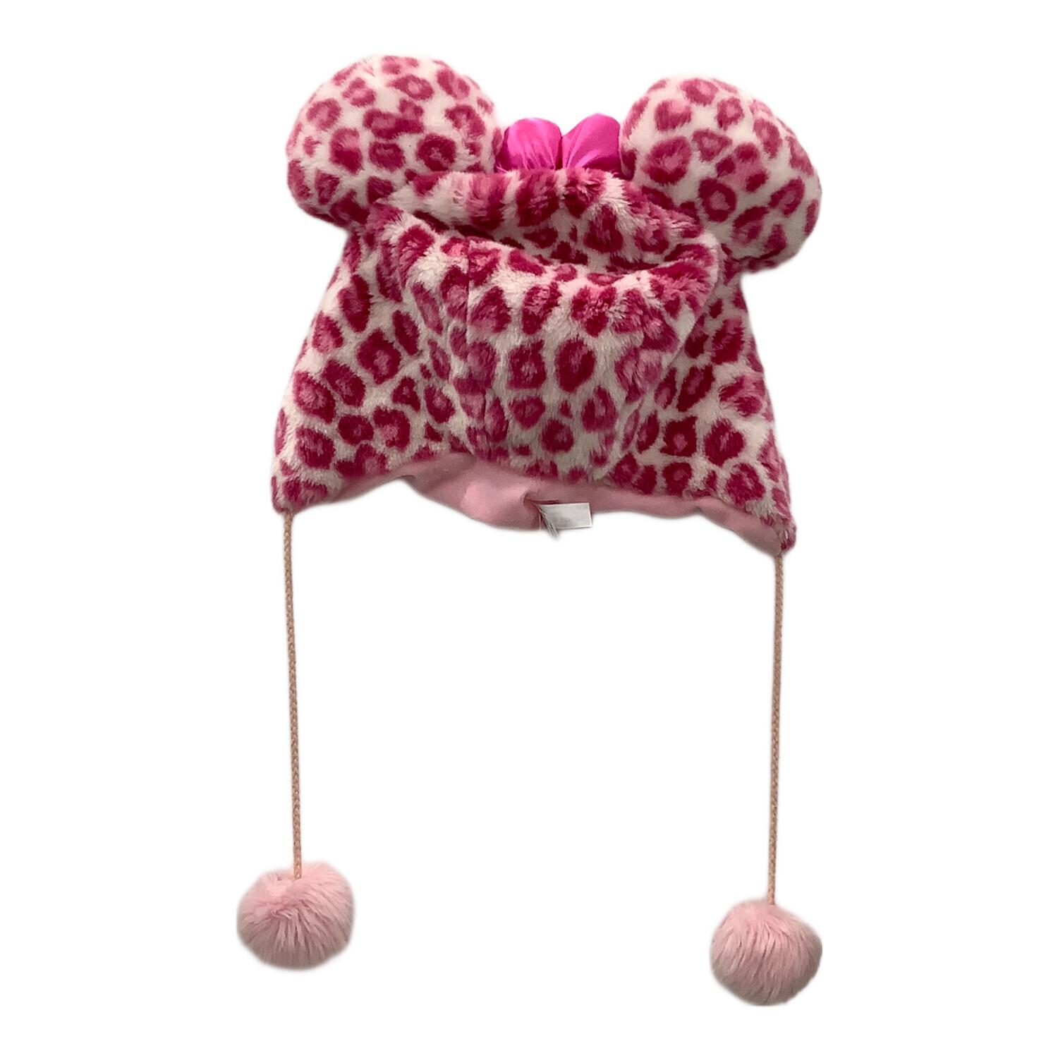 東京ディズニーリゾート ミニーちゃん レオパード柄ファンキャップ