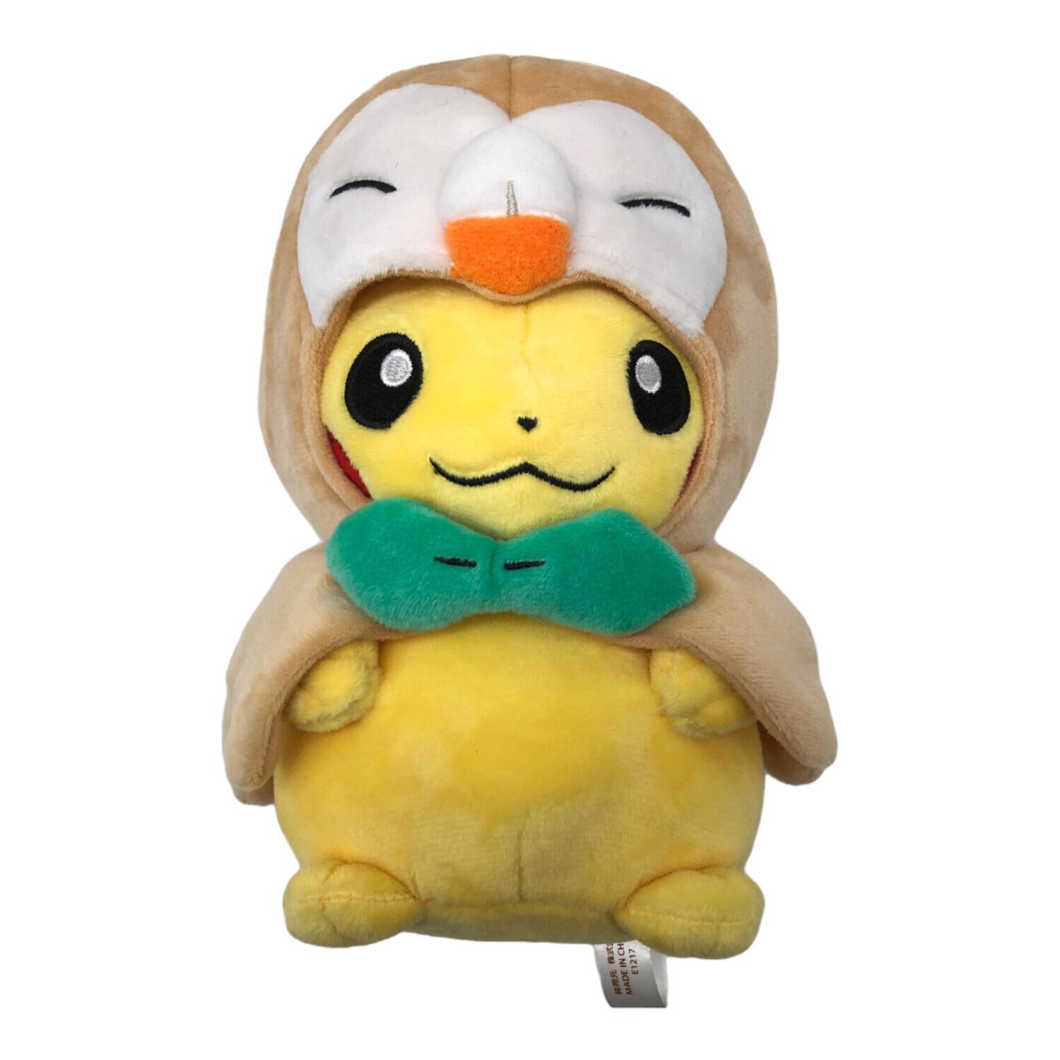 ポケモンセンター ぬいぐるみ モクローポンチョのピカチュウ