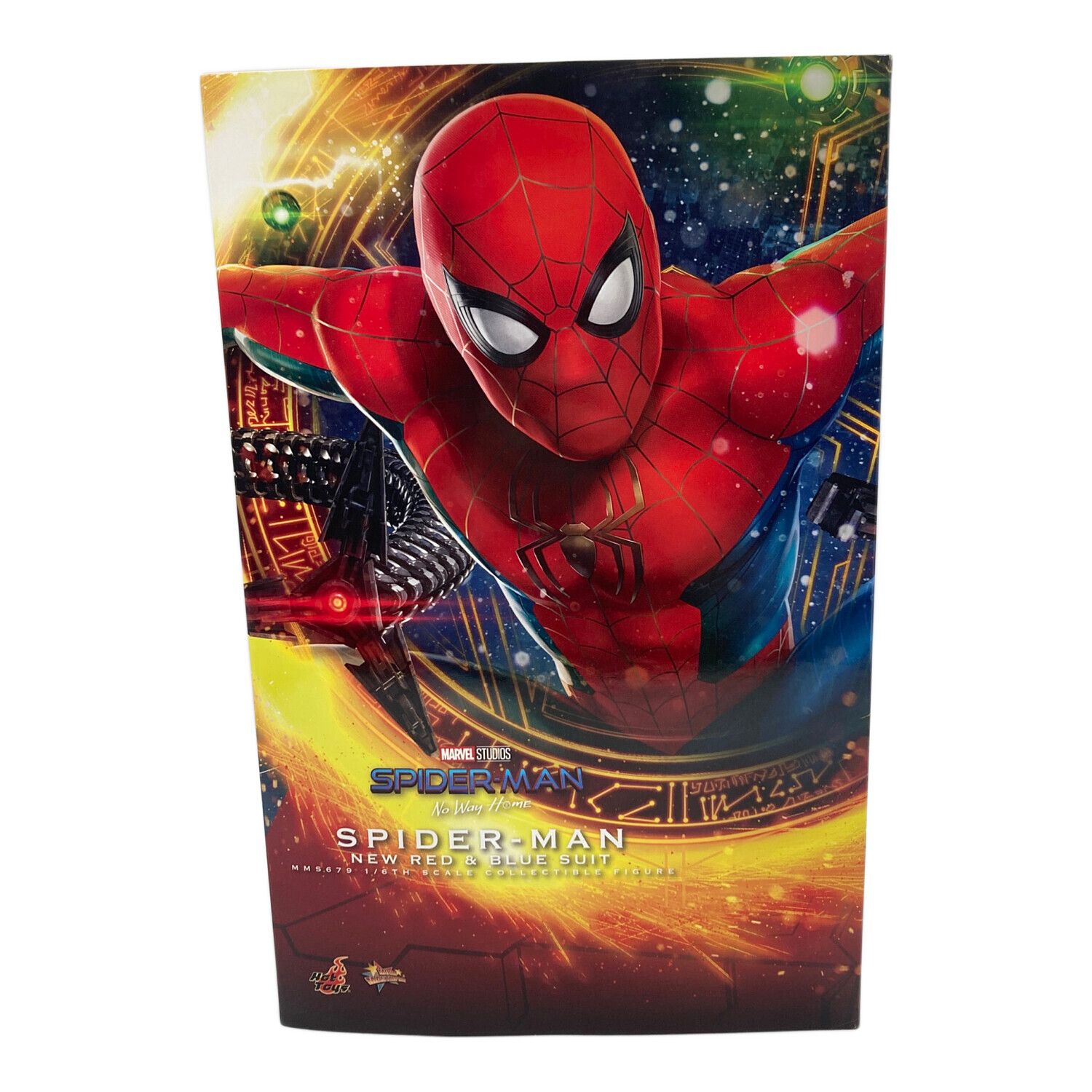 ホットトイズ スパイダーマン ニューレッド&ブルースーツ Amazon.co.jp