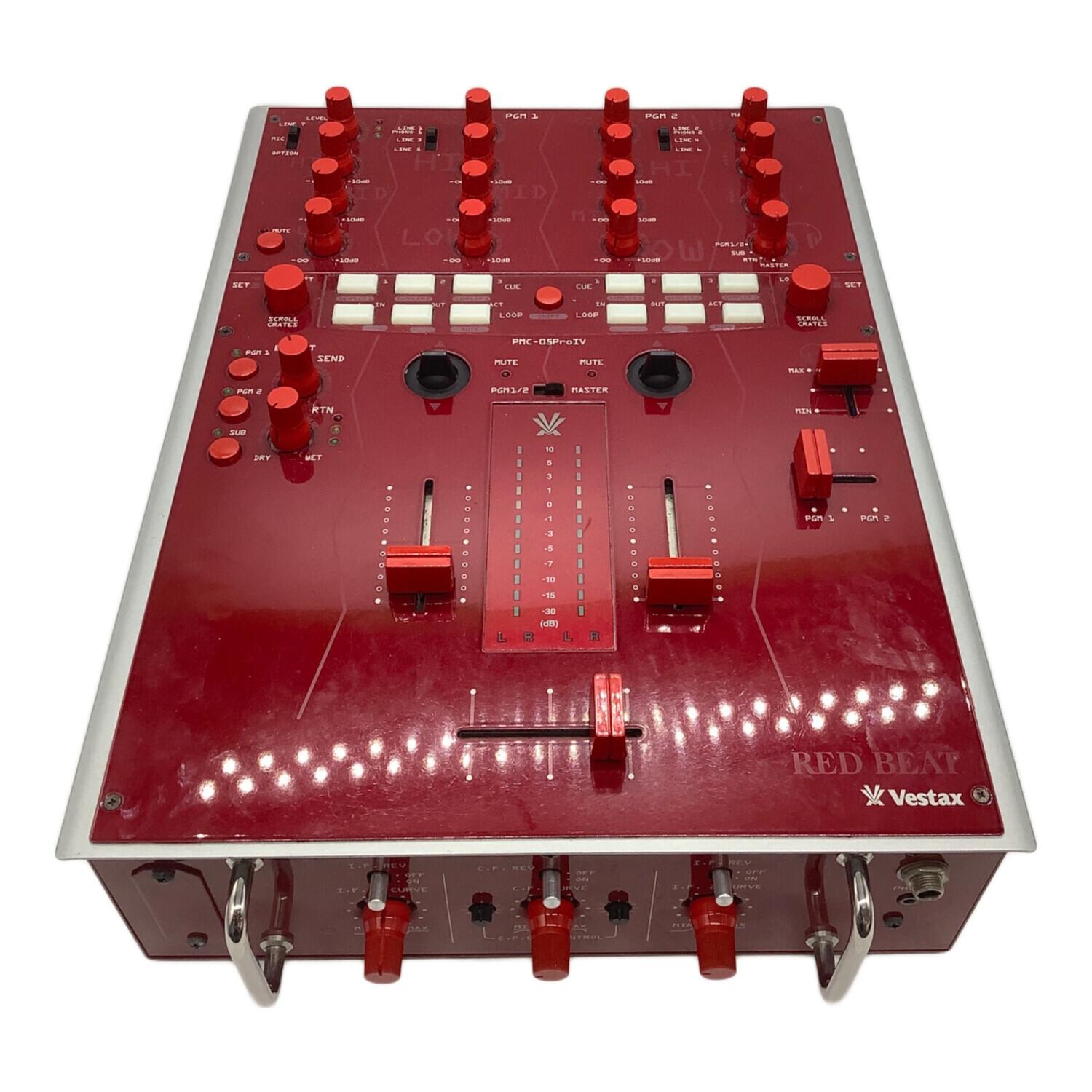 美品】Vestax DJミキサー PMC-01 ブルー 美品】Vestax DJミキサー PMC