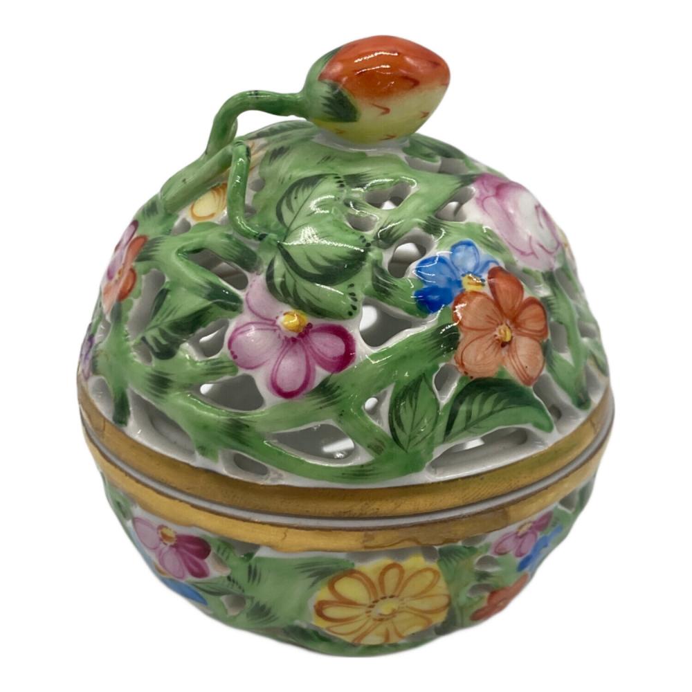 Herend (ヘレンド) 透かしボンボン入れ ボンボニエール ファンタジー