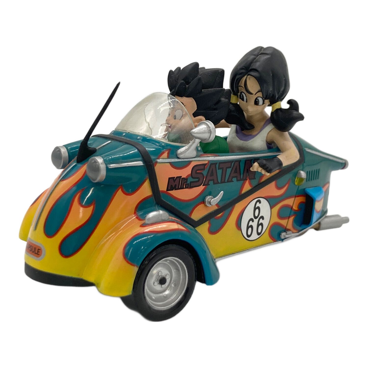 激レア☆希少】ドラゴンボールフィギュア 孫悟飯&ビーデル 車 【年代物