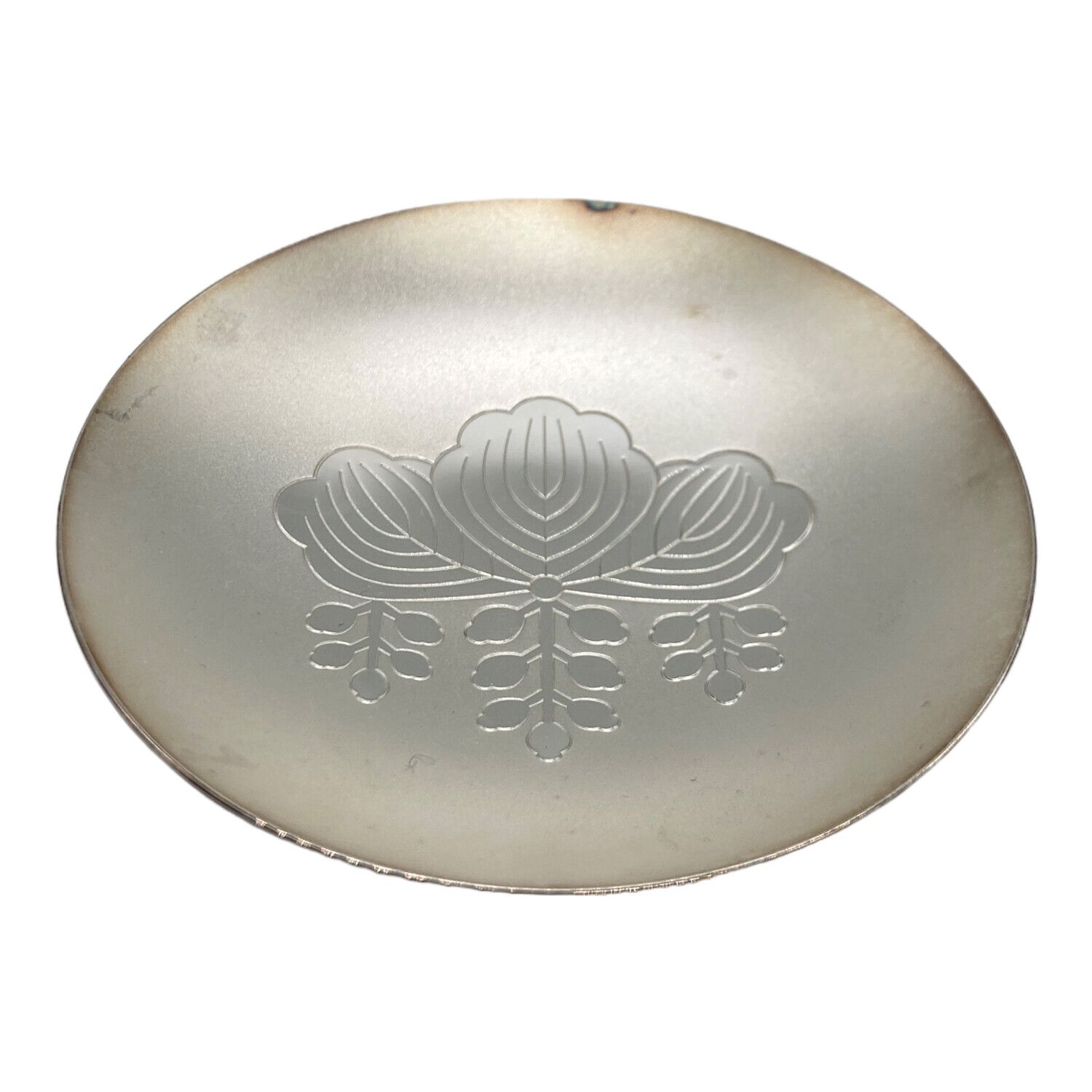 銀杯 運輸大臣賞 造幣局製純銀1000 約99g 造幣局製 純銀盃 銀杯 運輸