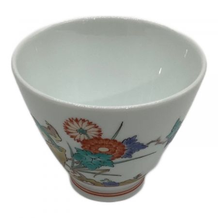 柿右衛門 湯呑 5点セット アンティーク 柿右衛門 湯呑 5点セット