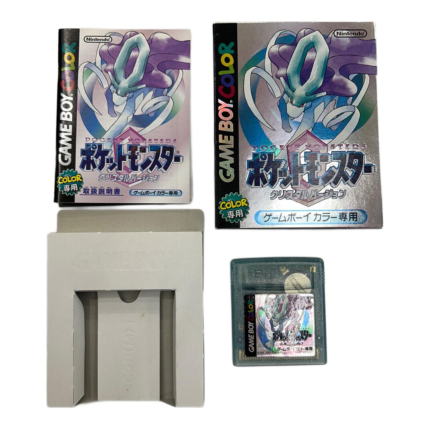 Nintendo チラシ GAMEBOYCOLOR ポケットモンスタークリスタル