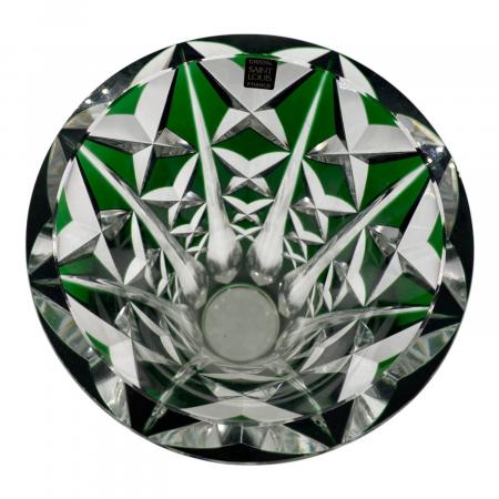 サンルイ クリスタルカット ベース 高さ27.4㎝トトオ 東な7-0921☆1F Saint