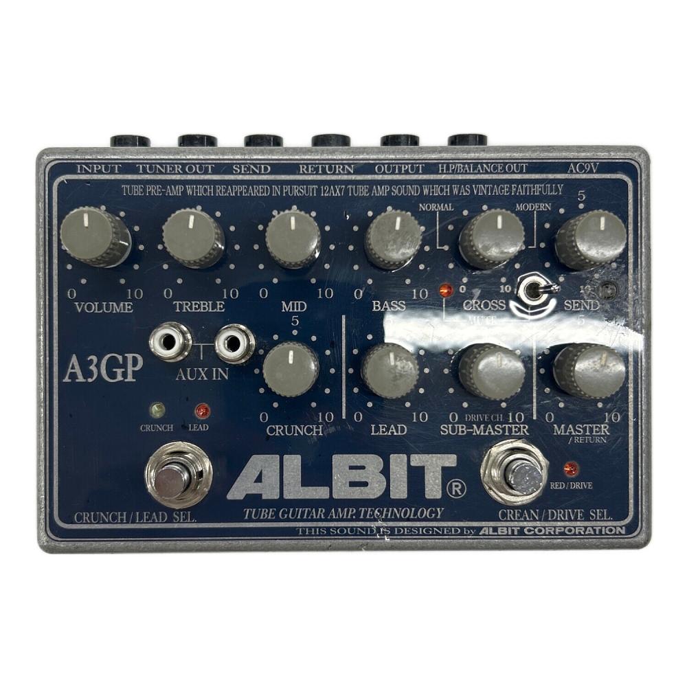 ALBIT A3GP MARK II ギタープリアンプ 【公式通販】