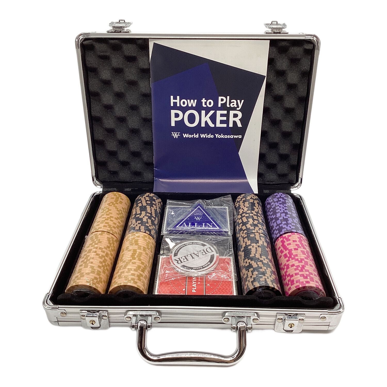 世界のヨコサワ ポーカーセット 世界のヨコサワ ポーカーセット アルミ