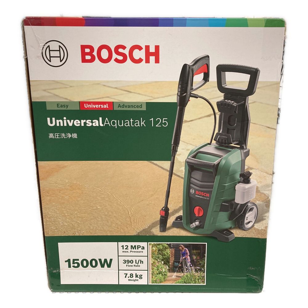 掃除機・クリーナー BOSCH UA 125 GREEN UA125 高圧洗浄機 | Bosch DIY
