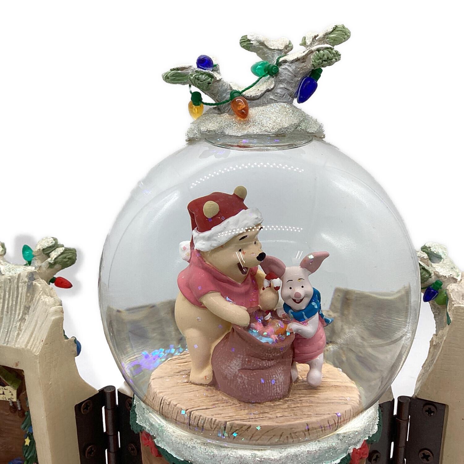 くまのプーさん オルゴール スノードーム レア］くまのプーさん