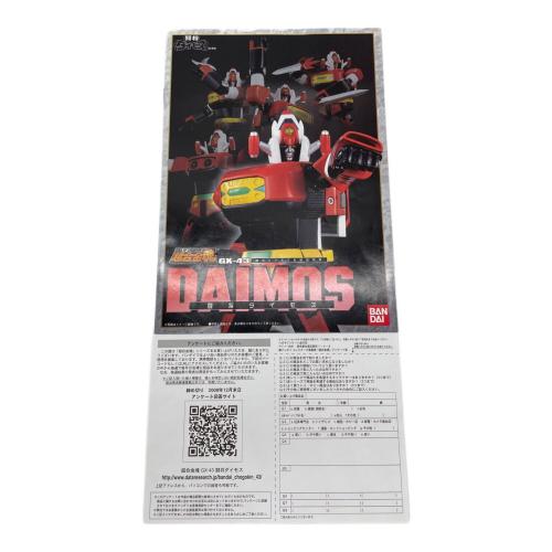 BANDAI (バンダイ) 超合金魂 闘将ダイモス GX-43 パッケージイタミ有
