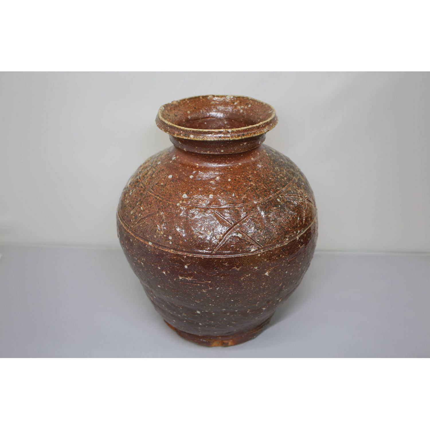 未使用】信楽焼 高橋楽斎作 花壺 未使用】信楽焼 高橋楽斎作 花壺 2025